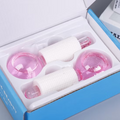 Piel de Porcelana en 10 Min - Masajeador Facial de Cristal Frío