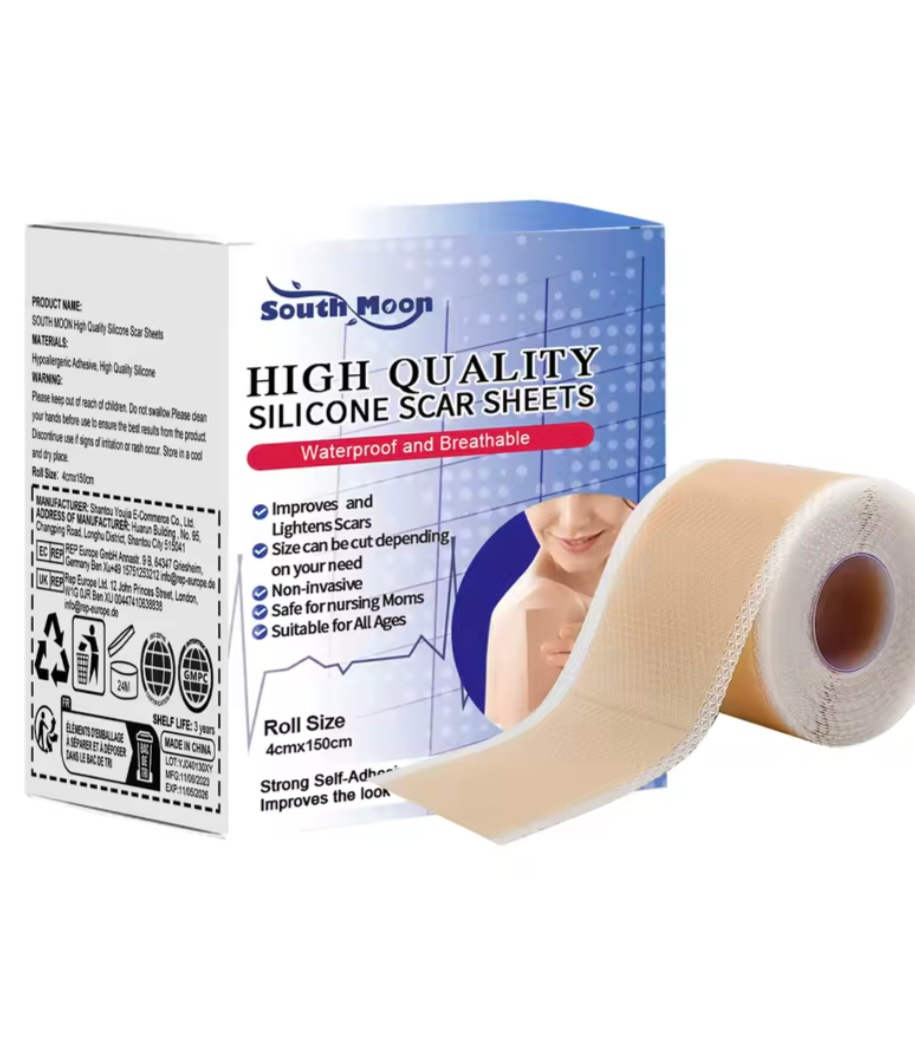 Piel Perfecta en 4 Semanas - Cinta Cicatrizante Silicona Médica