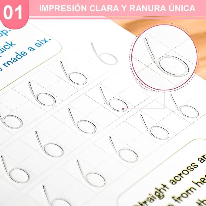 Aprendizaje Sin Límites - Kit 4 Libros Mágicos Reutilizables